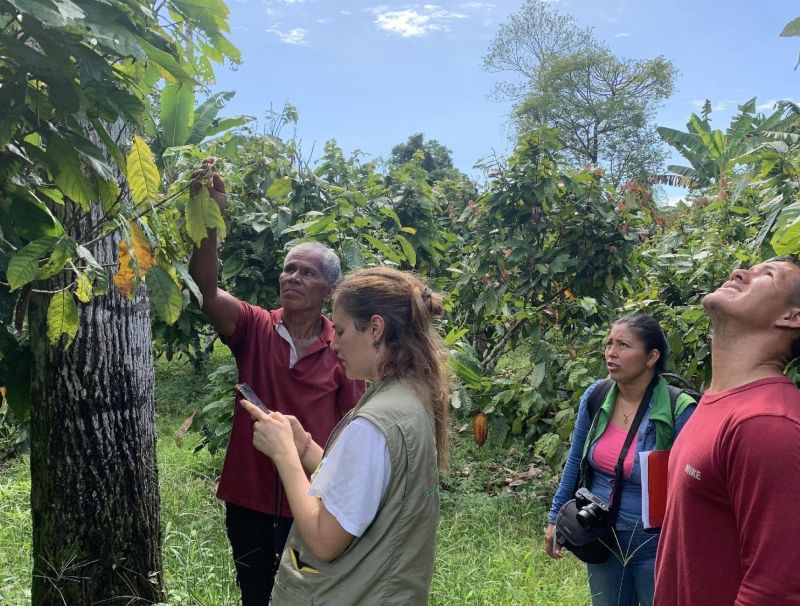 Lavorare con le comunità del cacao nella frontiera amazzonica: la mia esperienza con il FEPP a Lago Agrio