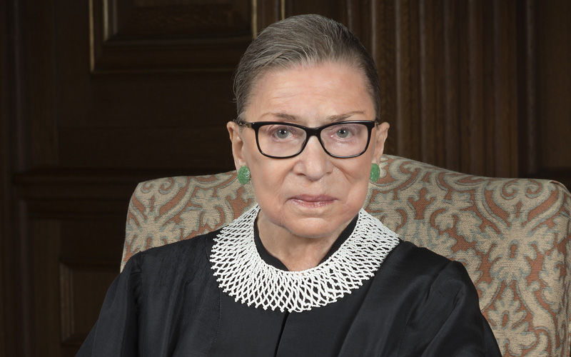 Ruth Bader Ginsburg: un’icona femminista.